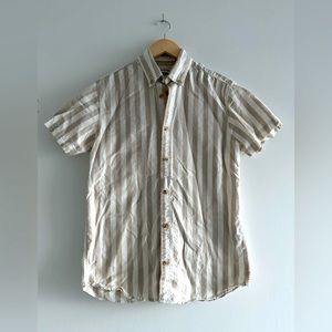 Jack and Jones short sleeve button up shirt (S)